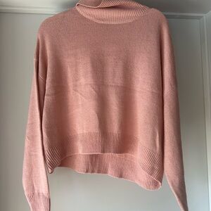 Divided Blush Cowl Neck Sweater